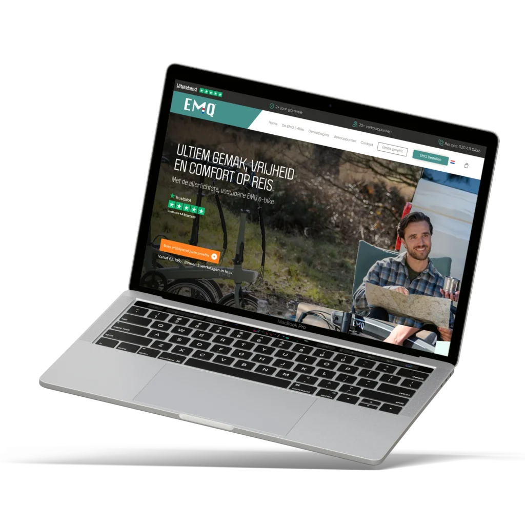 website ontwikkeling voor emq