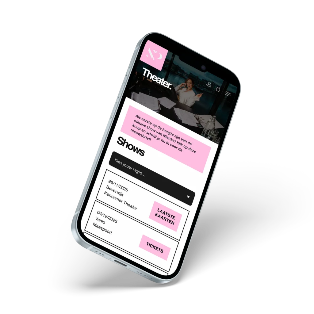 webdesign case nienke plas